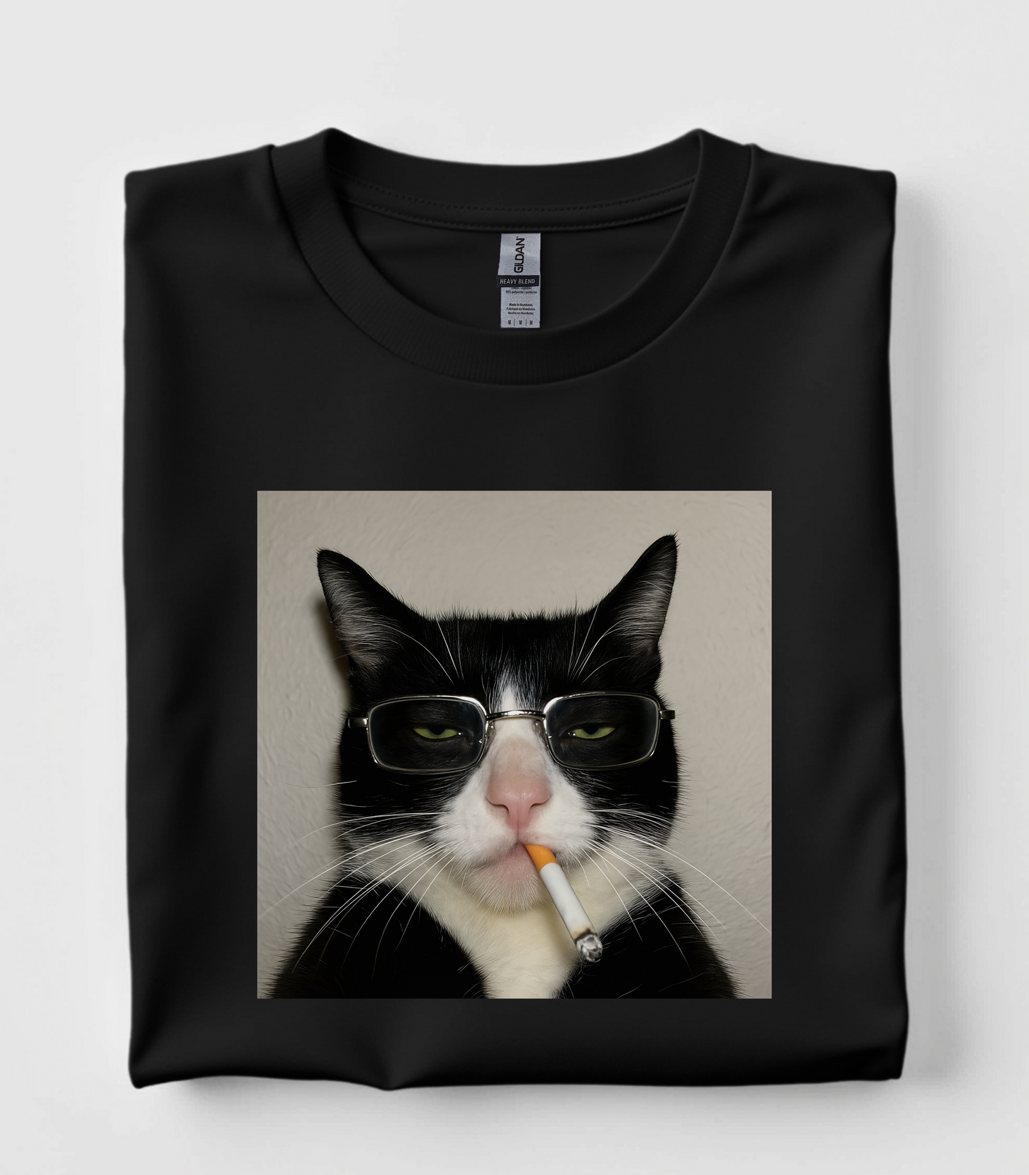 Funny Cat Smoking Meme Shirt