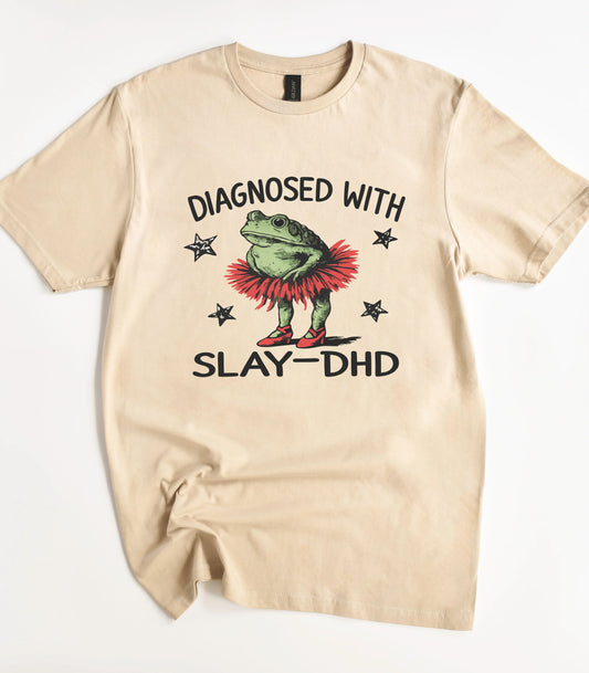 Funny ADHD Frog Shirt