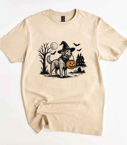 Cute Dog Halloween T-Shirt