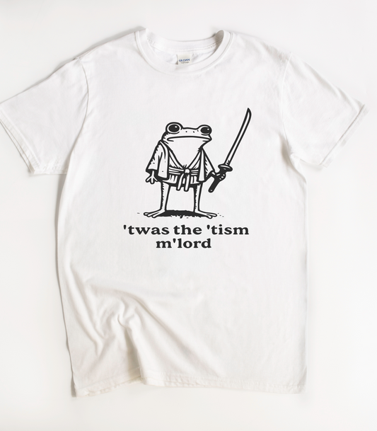 T'was The 'Tism M'lord Frog T-Shirt
