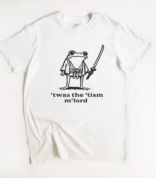 T'was The 'Tism M'lord Frog T-Shirt