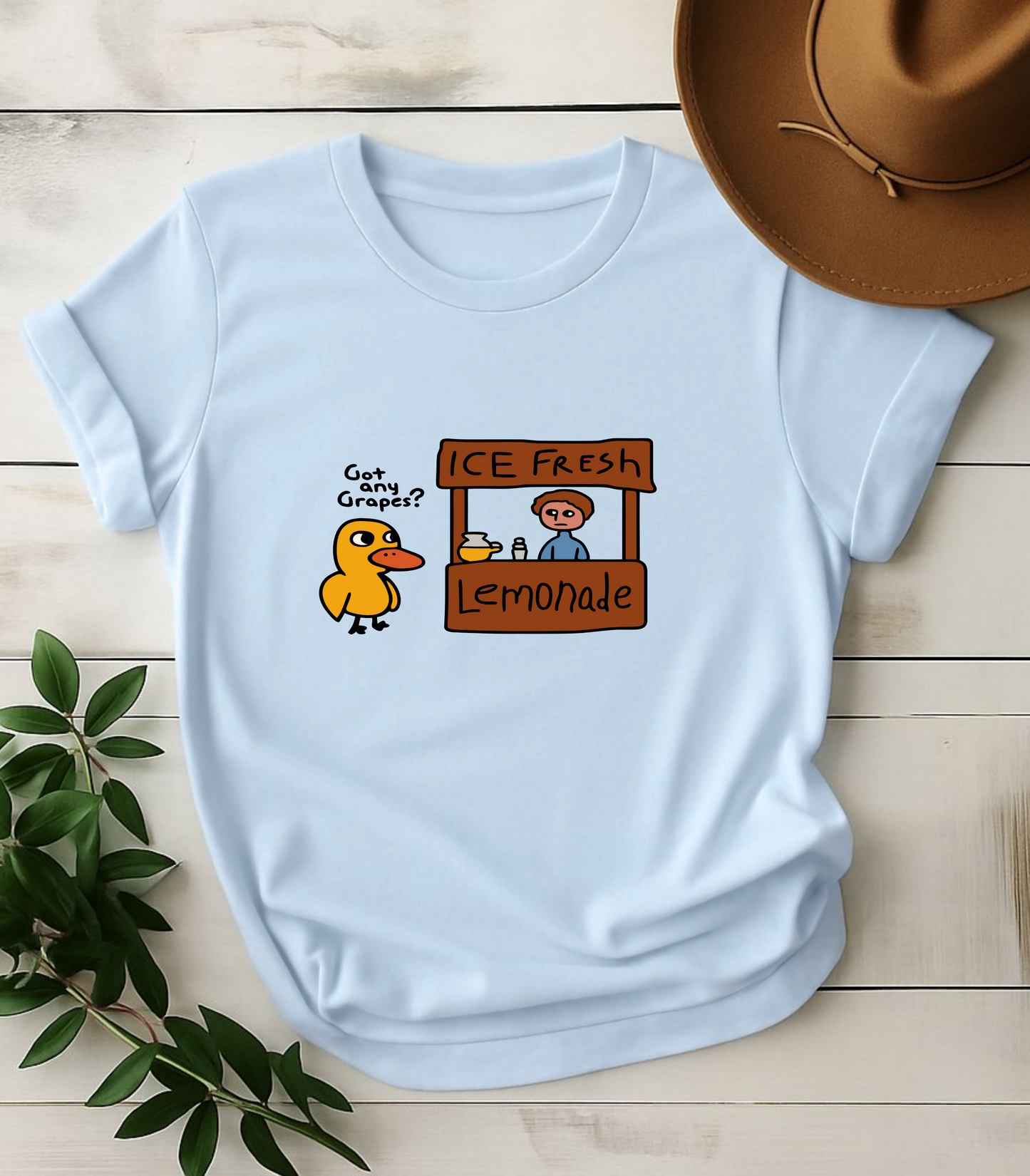 Got Any Grapes Cute Duck T-Shirt