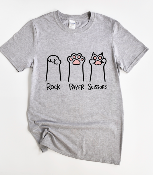 Rock Paper Scissors Funny T-Shirt