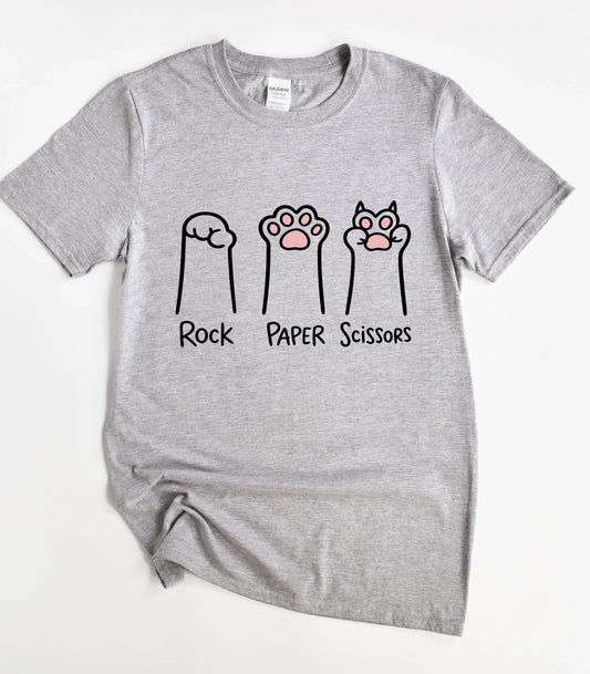 Rock Paper Scissors Funny T-Shirt