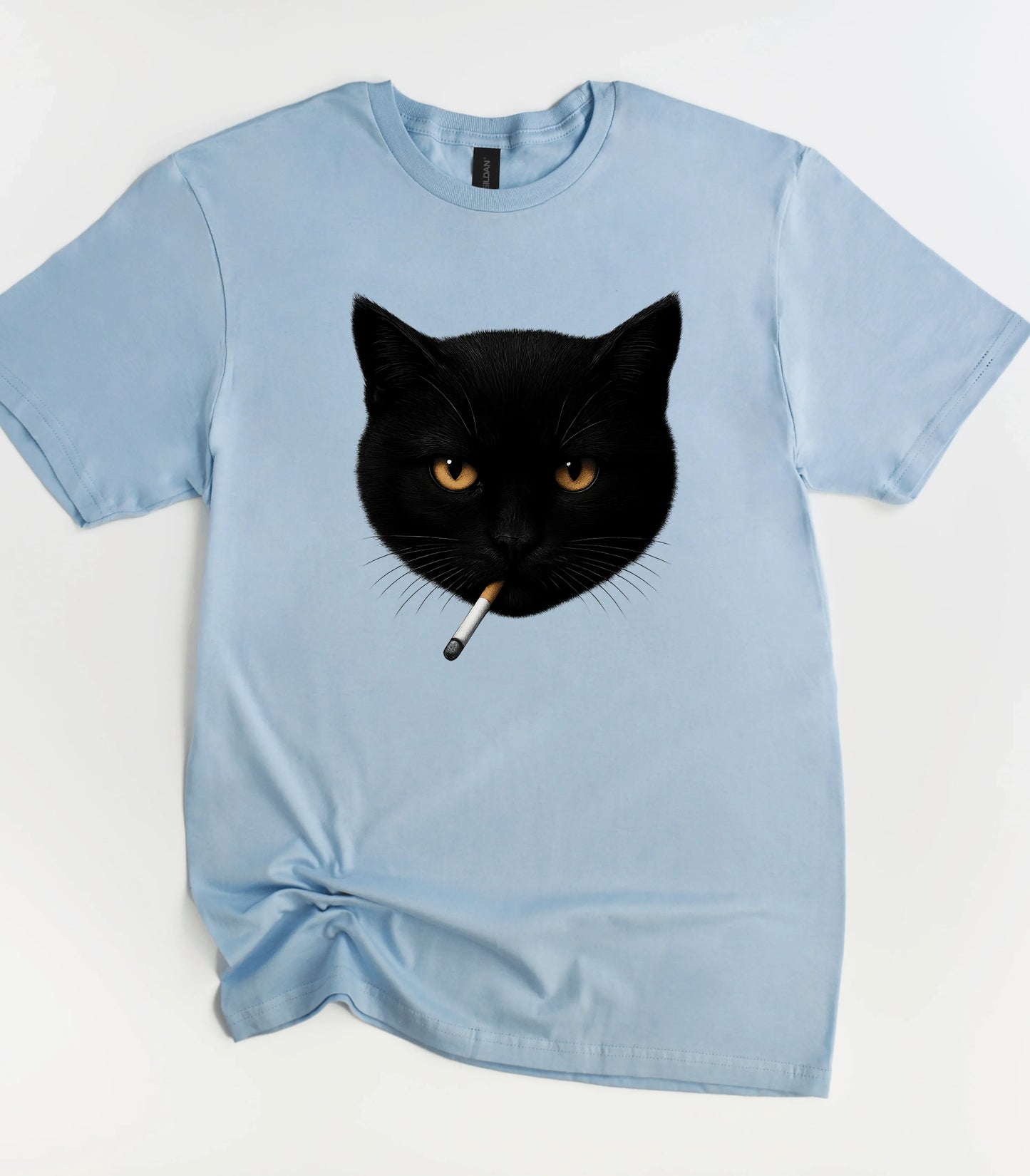 Smoking Cat T-Shirt