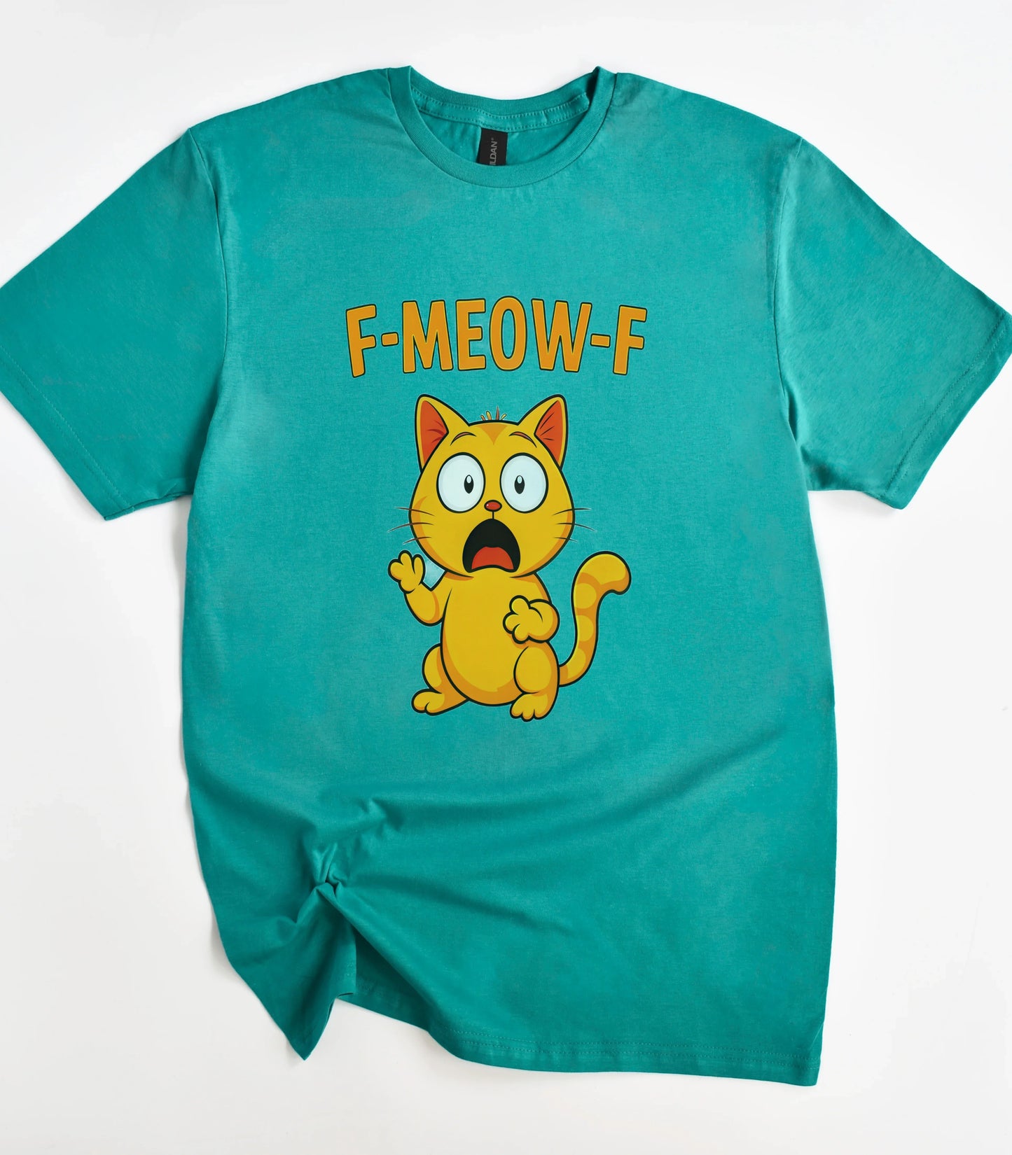 Funny F-Meow-F Cat Graphic Sarcastic T-Shirt