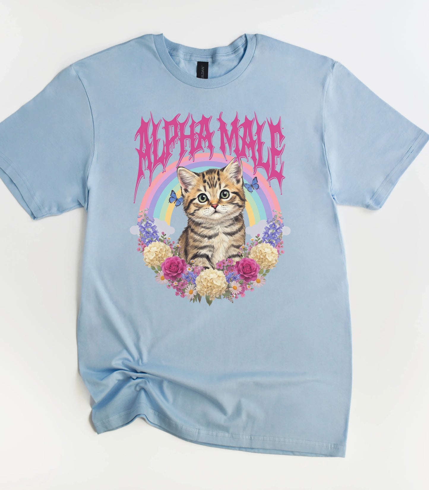Alpha Male Funny Kitten T-Shirt