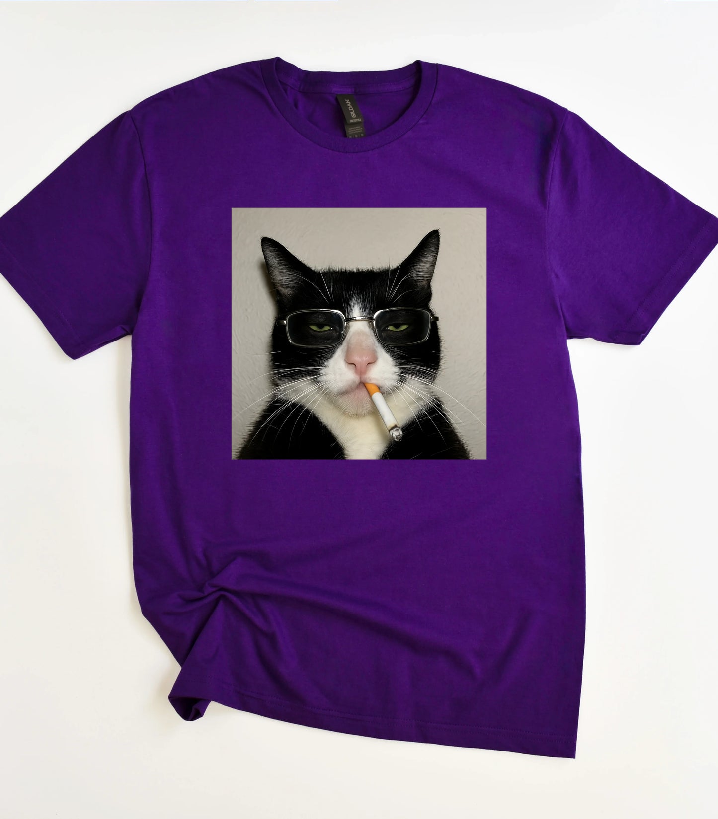 Funny Cat Smoking Meme Shirt