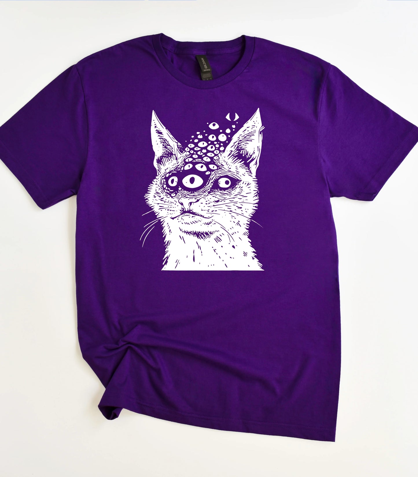 Weirdcore Dark Cat T-Shirt
