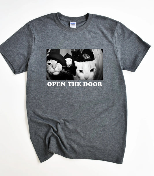 Open The Door Cat Gang T-Shirt