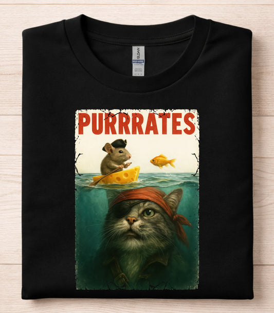 Purrates Cat T-Shirt