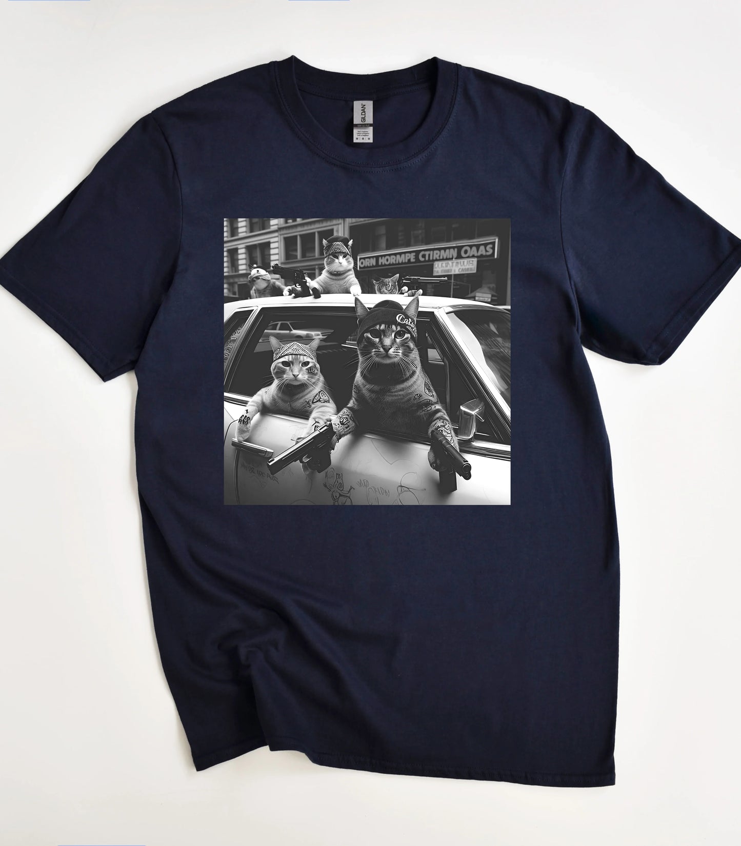 Funny Cat Gang T-Shirt