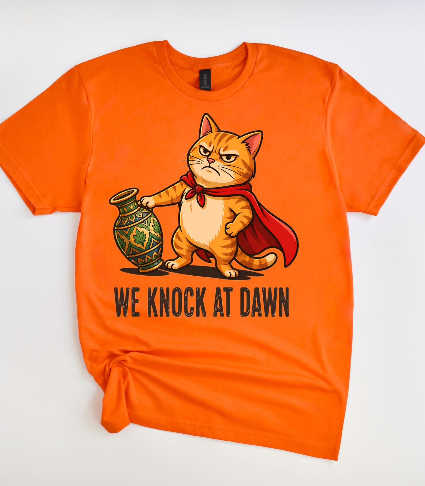 We Knock At Dawn Cat T-Shirt