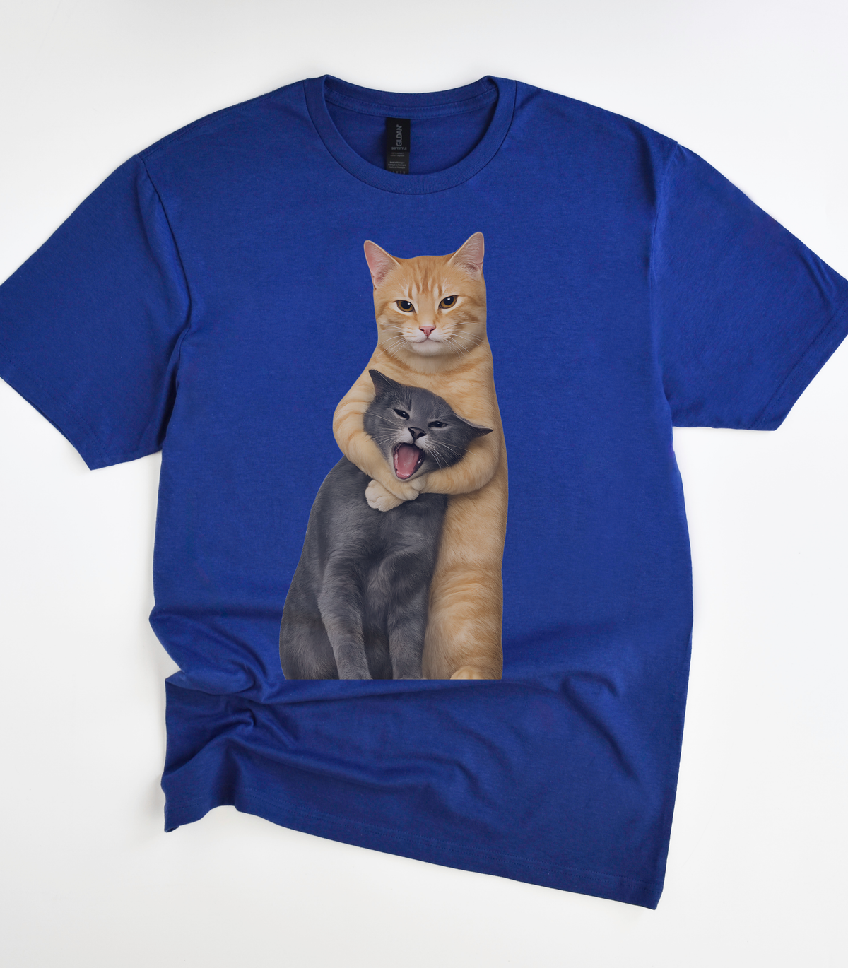 Funny Hugging Cats T-Shirt
