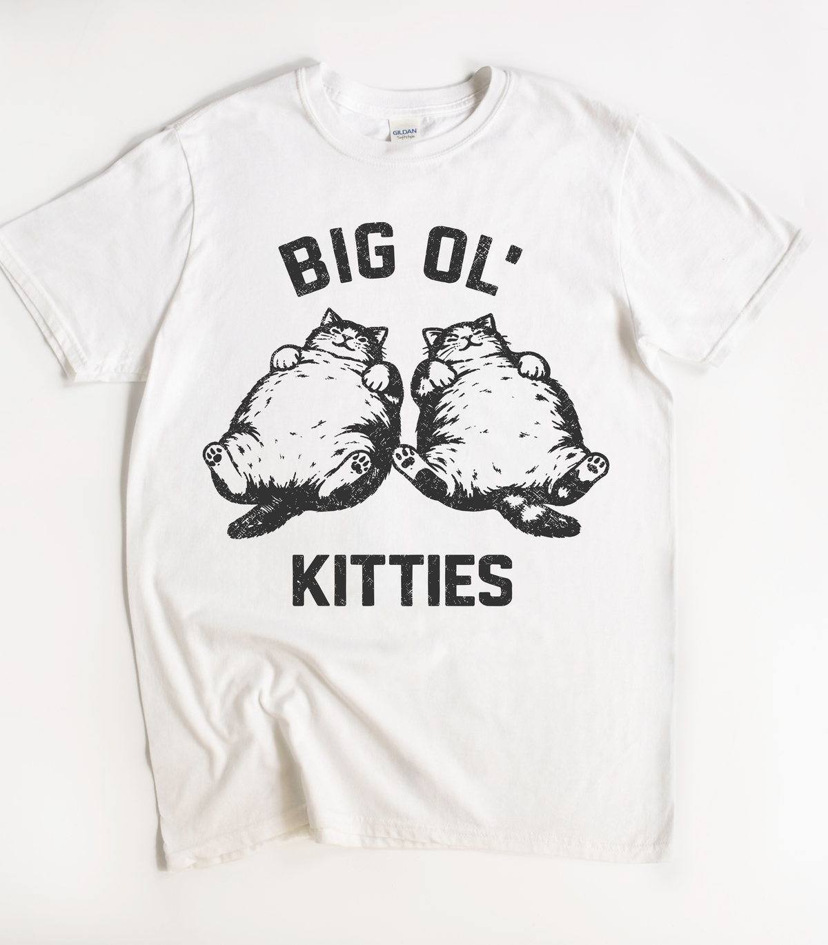 Big Ol Kitties Cat T-Shirt