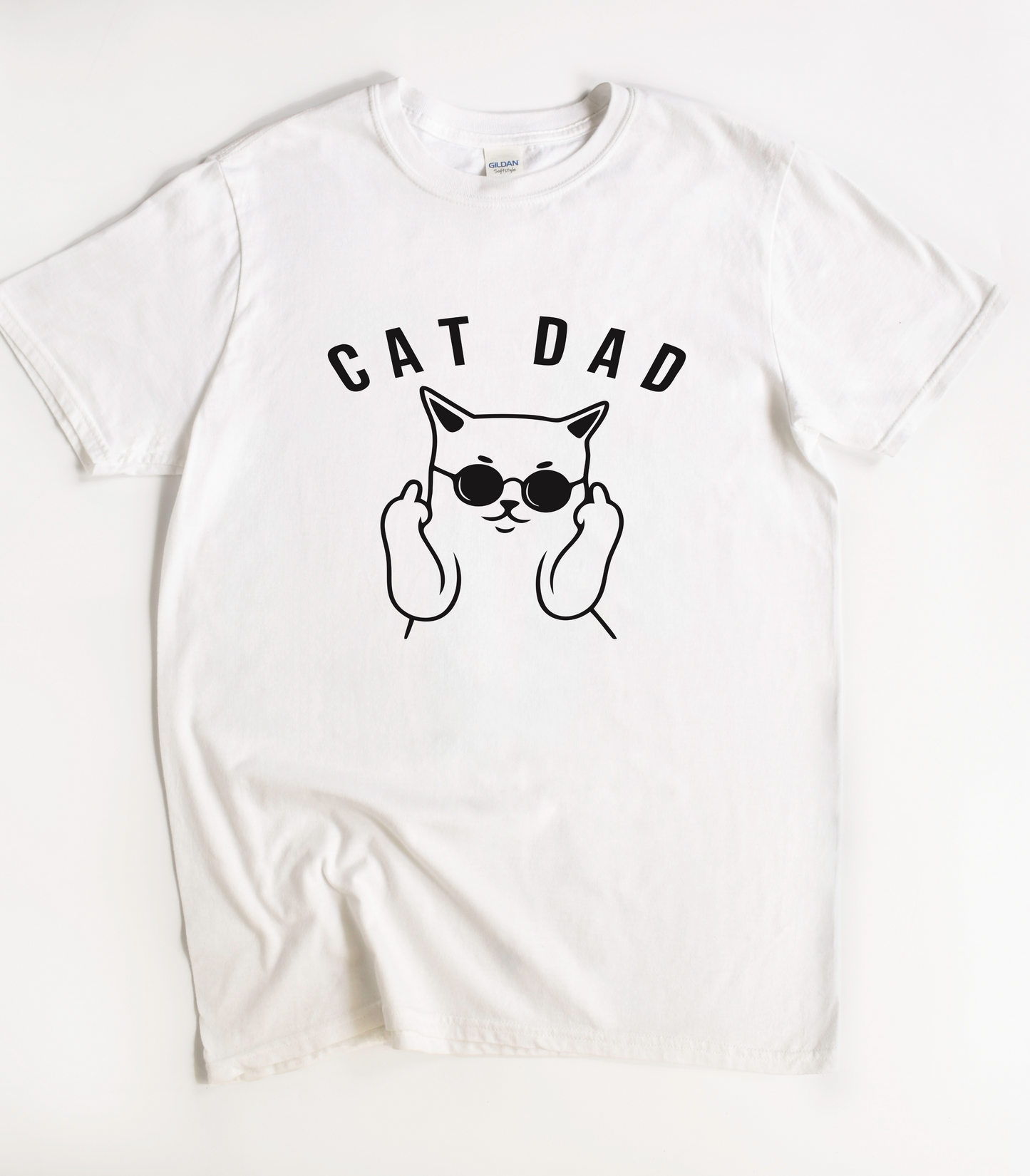 Cat Dad Funny T-Shirt
