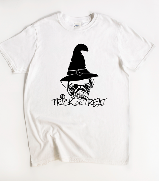 Trick-Or-Treat Pug Halloween Shirt