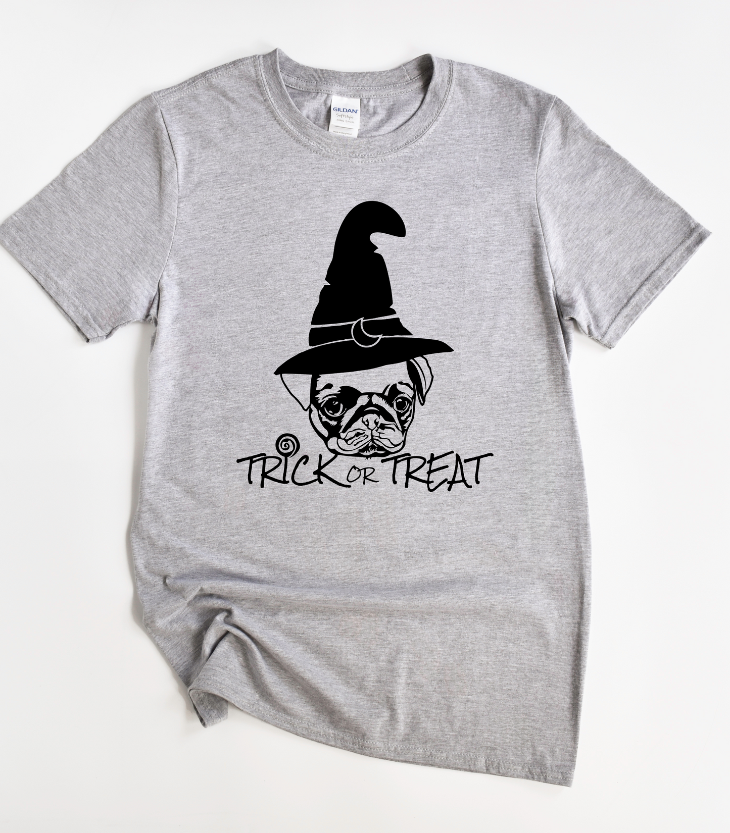 Trick-Or-Treat Pug Halloween Shirt