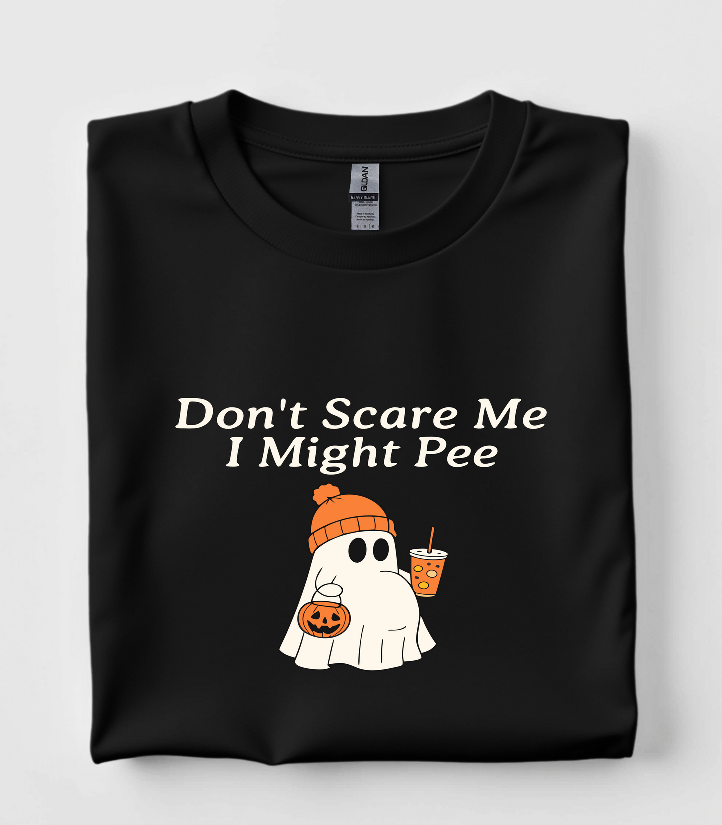 Don't Scare Me I Might Pee Funny Pregnancy Shirt