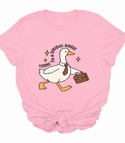 Today I'm A Serious Goose Shirt