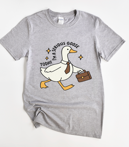Today I'm A Serious Goose Shirt