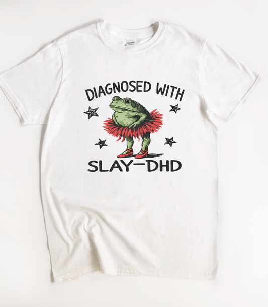 Funny ADHD Frog Shirt