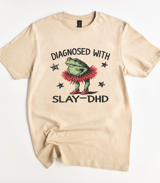 Funny ADHD Frog Shirt