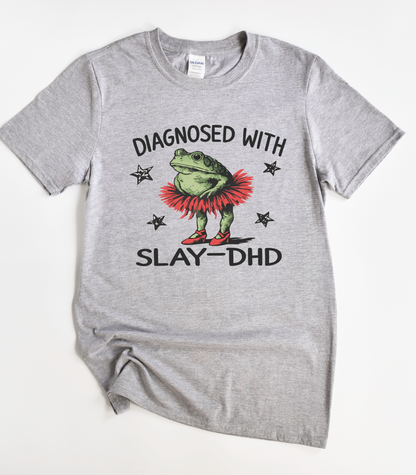 Funny ADHD Frog Shirt