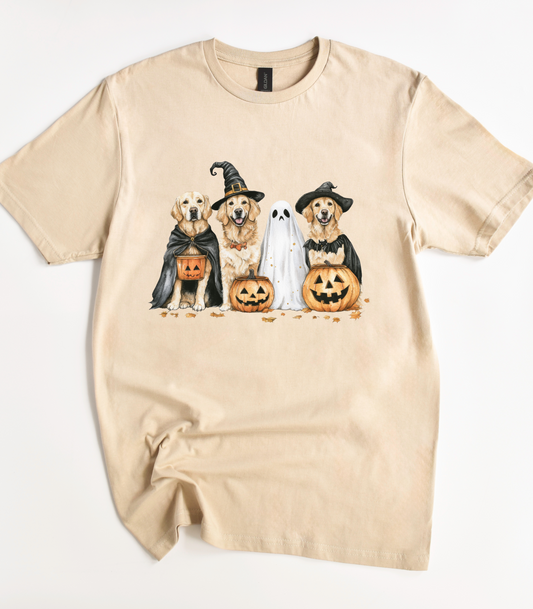 Halloween Golden Retriever T-Shirt