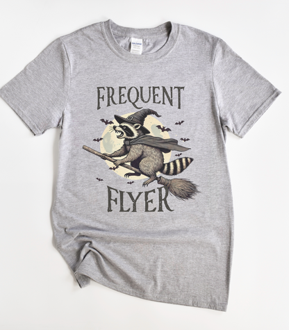 Frequent Flyer Raccoon T-Shirt
