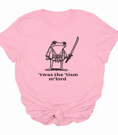 T'was The 'Tism M'lord Frog T-Shirt