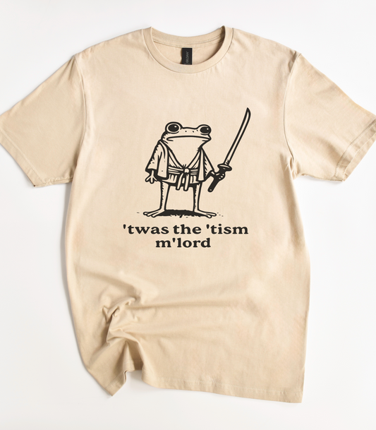 T'was The 'Tism M'lord Frog T-Shirt