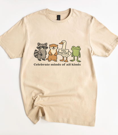 Celebrate Minds Of All Kinds T-Shirt