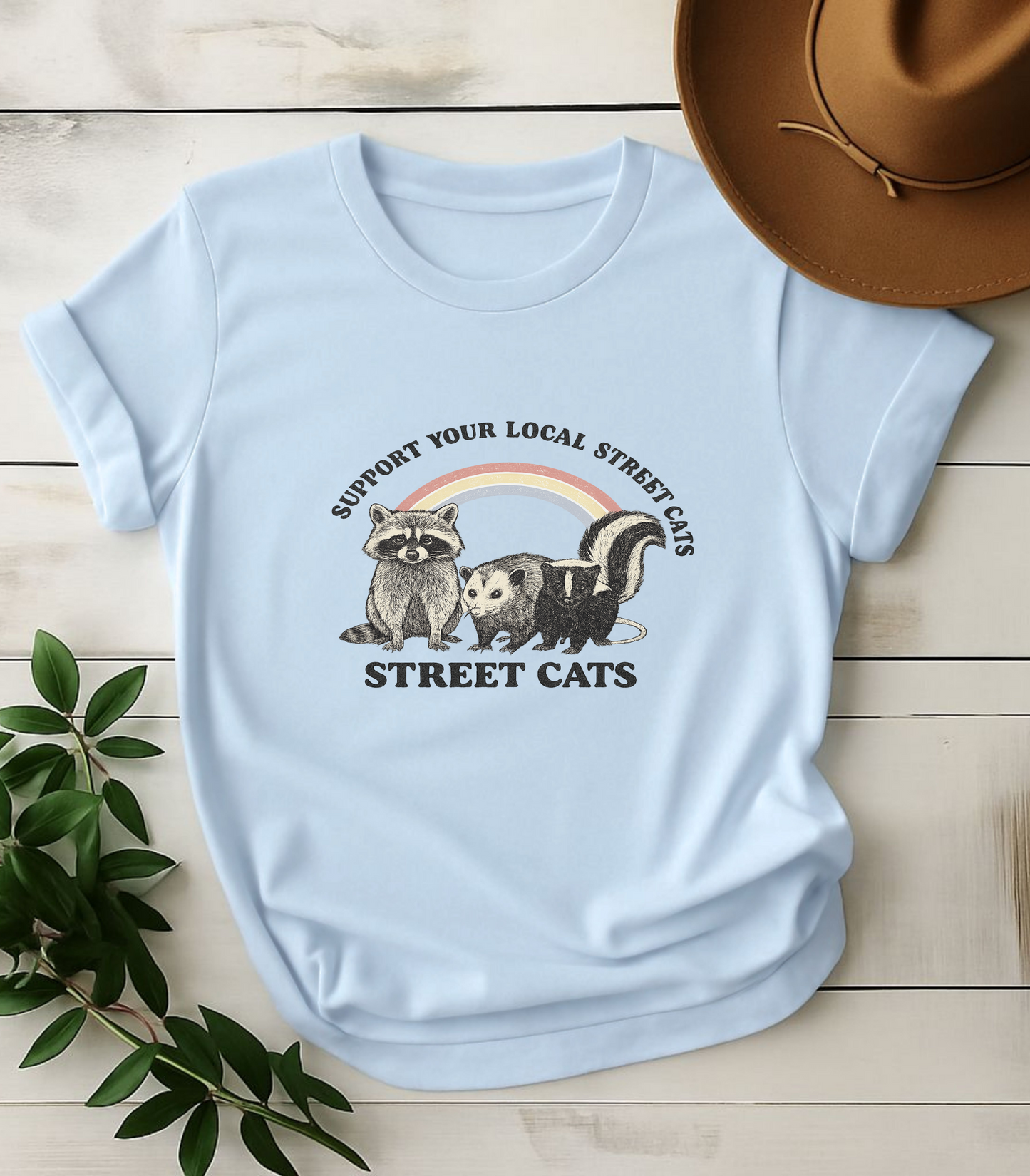 Support Your Local Street Cats T-Shirt