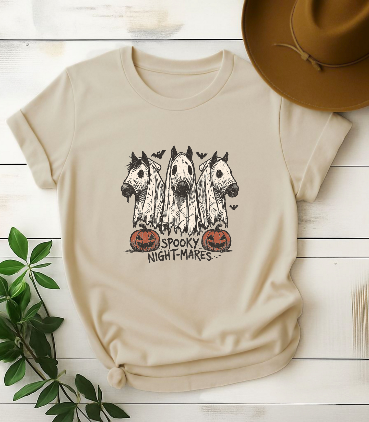 Halloween Spooky Night-Mares Horse T-Shirt