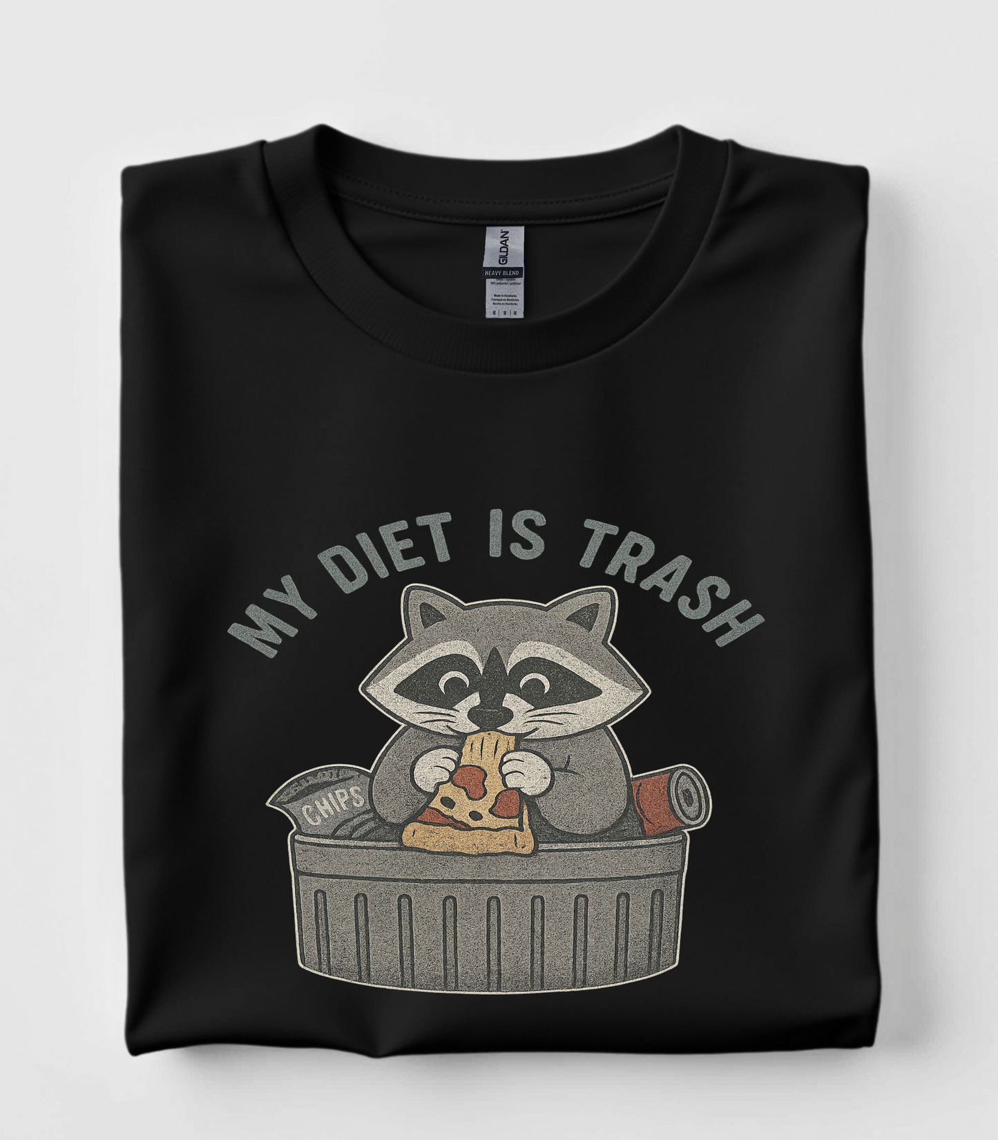 My Diet Is Trash Raccoon T-Shirt