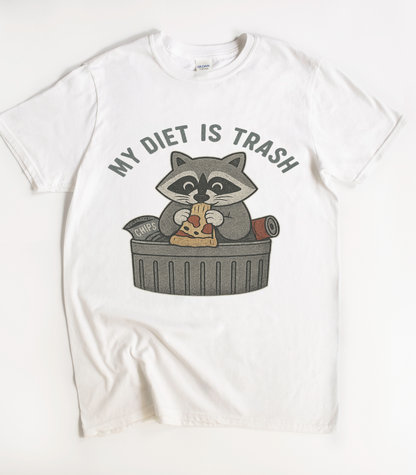 My Diet Is Trash Raccoon T-Shirt