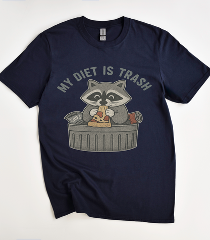 My Diet Is Trash Raccoon T-Shirt