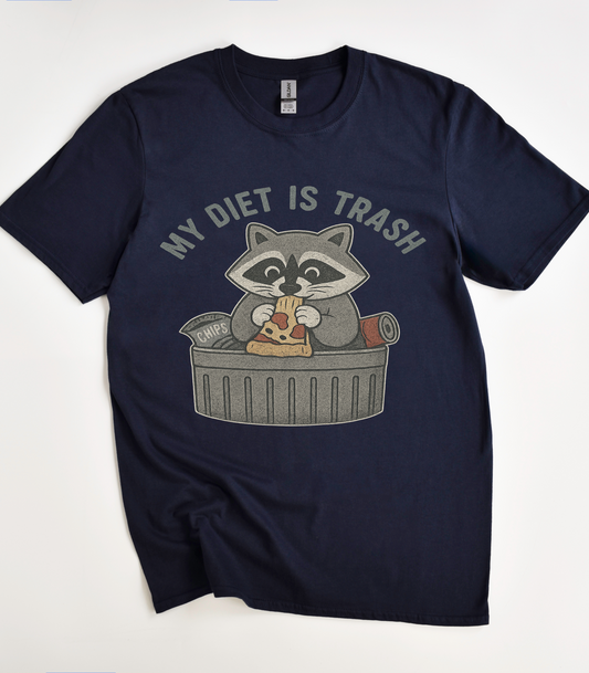 My Diet Is Trash Raccoon T-Shirt