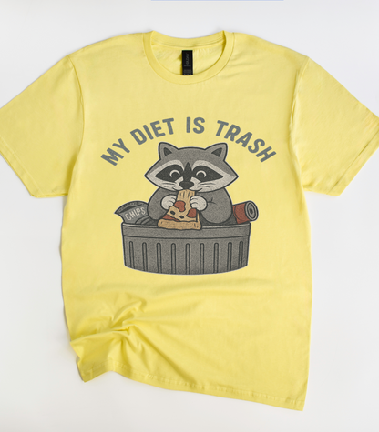My Diet Is Trash Raccoon T-Shirt