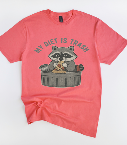 My Diet Is Trash Raccoon T-Shirt