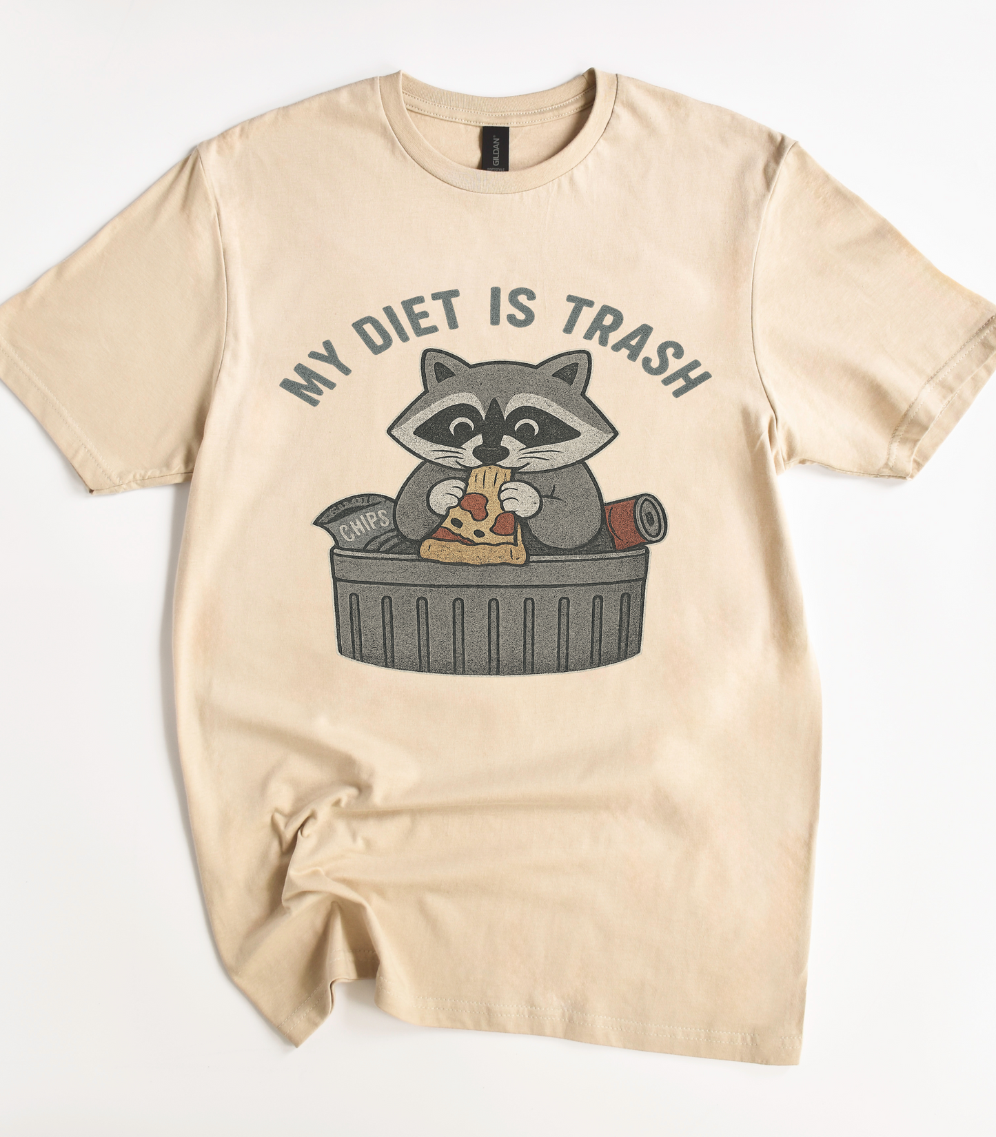 My Diet Is Trash Raccoon T-Shirt