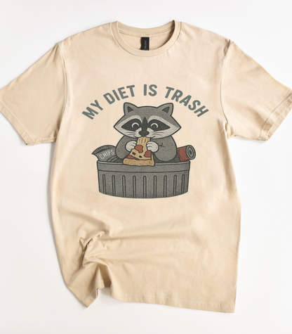My Diet Is Trash Raccoon T-Shirt
