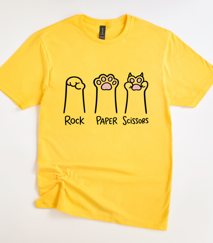 Rock Paper Scissors Funny T-Shirt