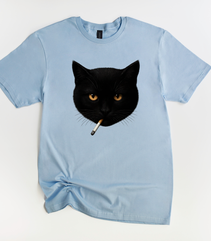Smoking Cat T-Shirt