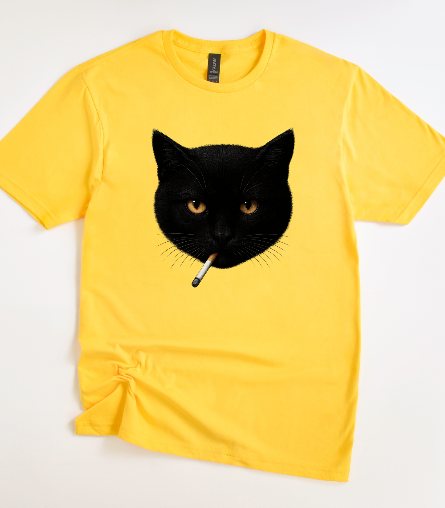 Smoking Cat T-Shirt