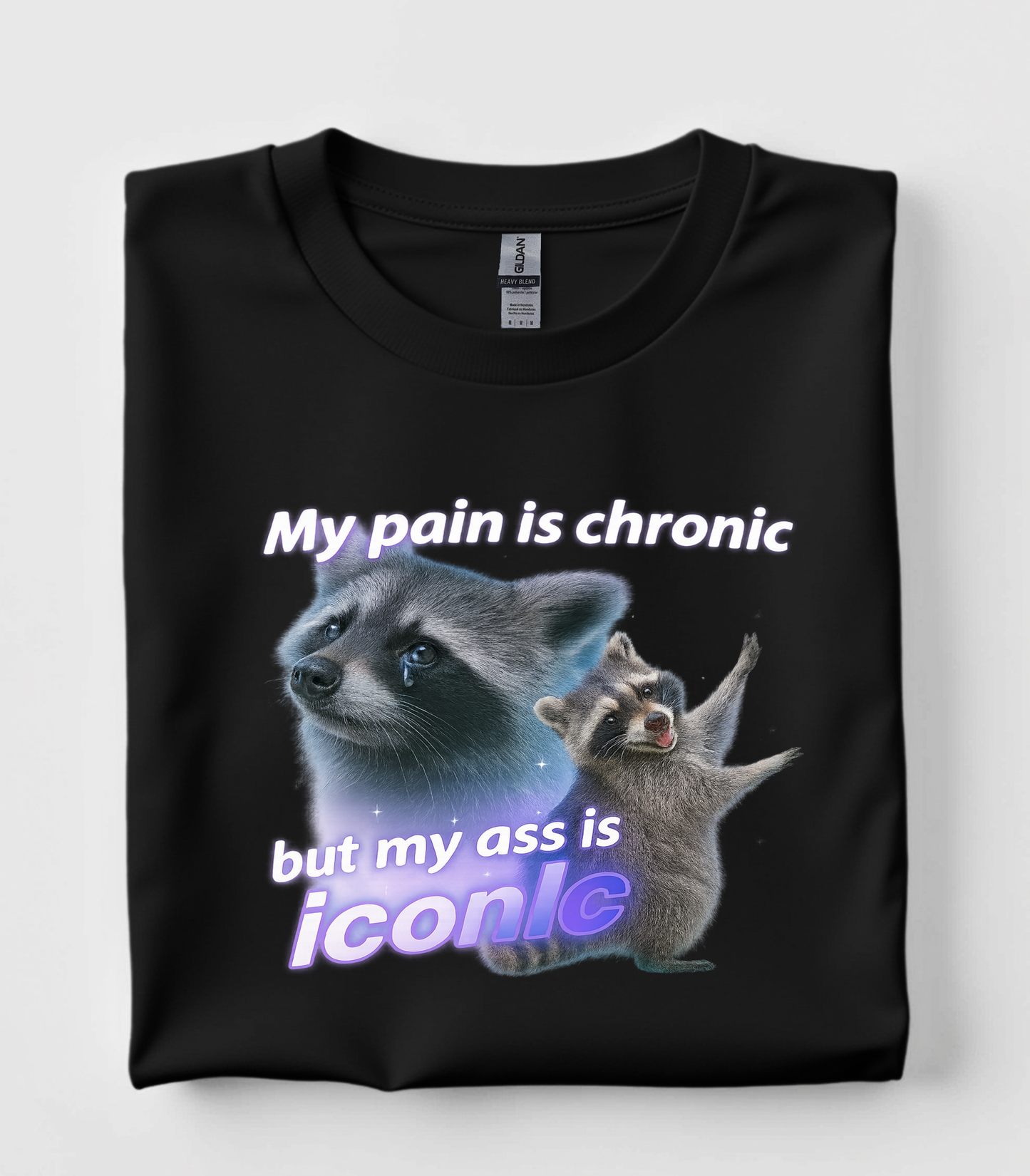 My Pain Is Chronic But My Ass Is Iconic T-Shirt