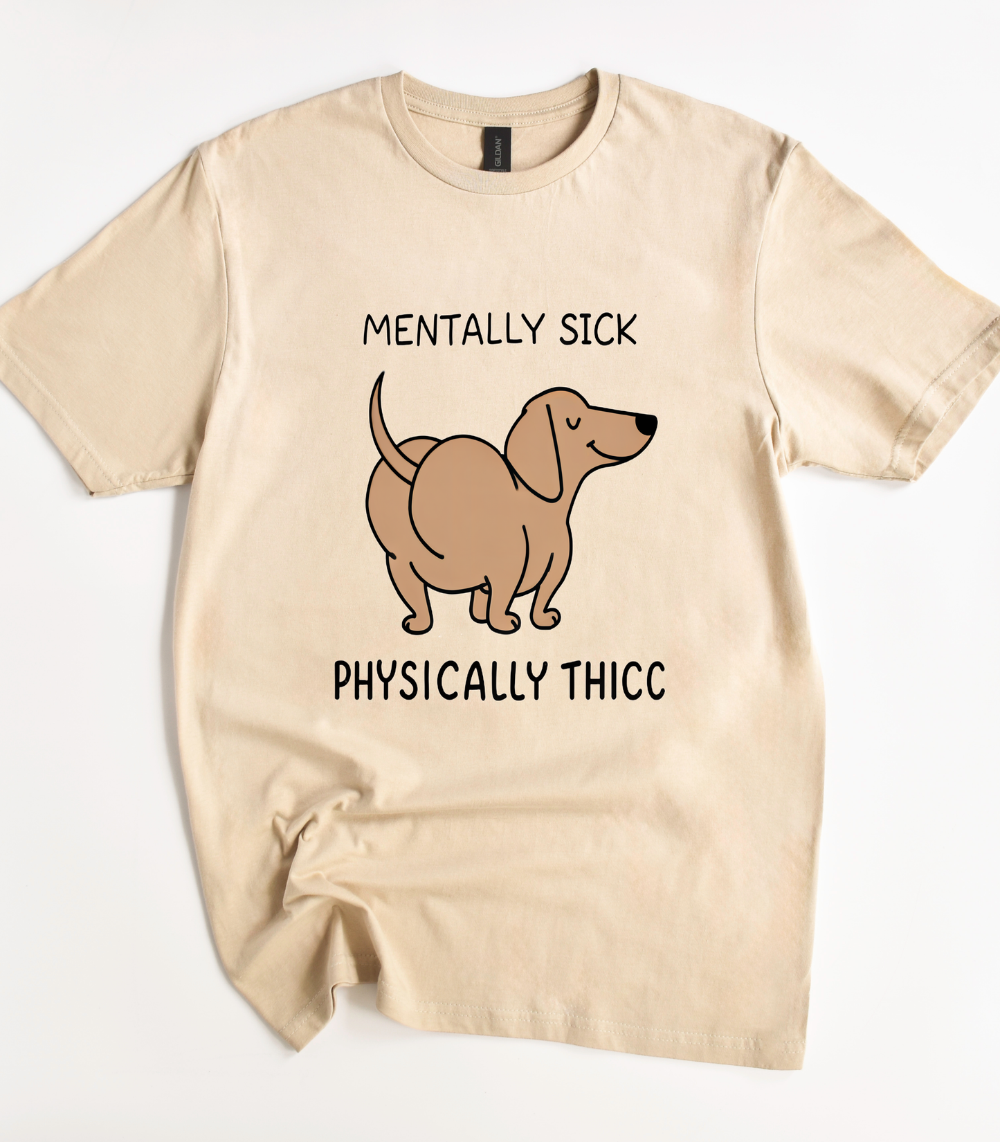 Mentally Sick Physically Thicc T-Shirt