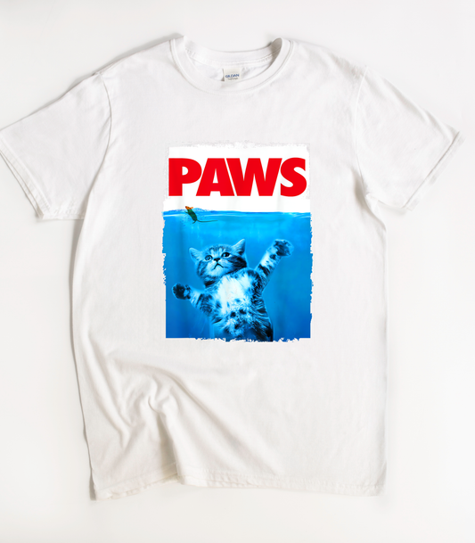 Paws Kitten Jaws Cute Fan T-Shirt