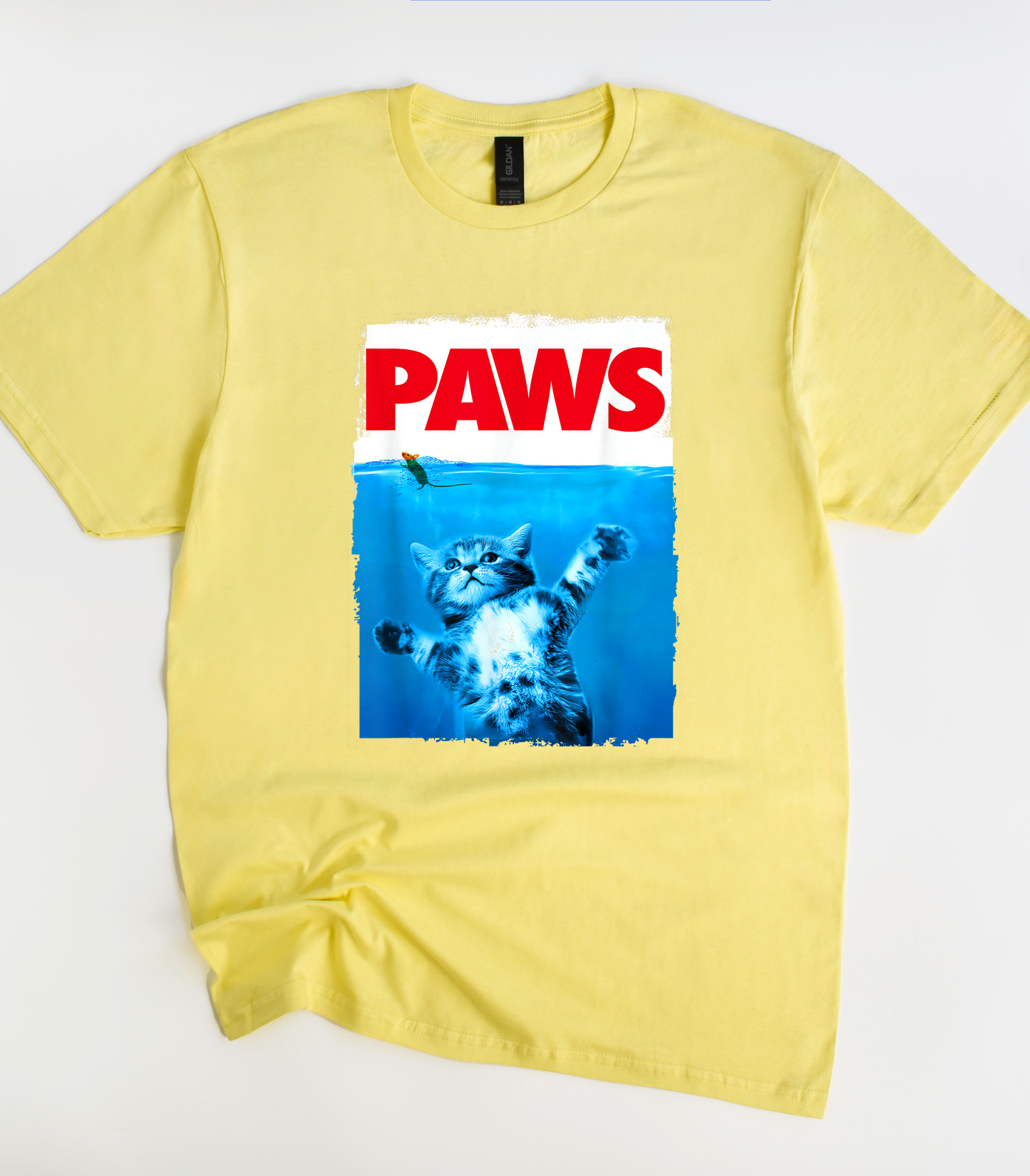 Paws Kitten Jaws Cute Fan T-Shirt